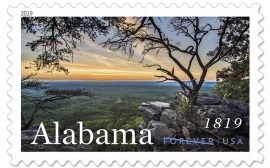 image of Alabama postage stamp