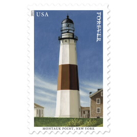 Mid Atlantic Lighthouses postage stamp