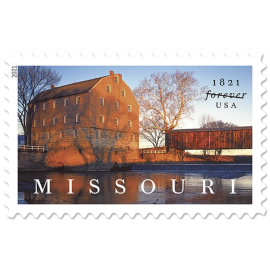 Missouri Statehood postage stamp