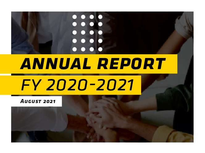 annual report fy 2020-2021 published August 2021