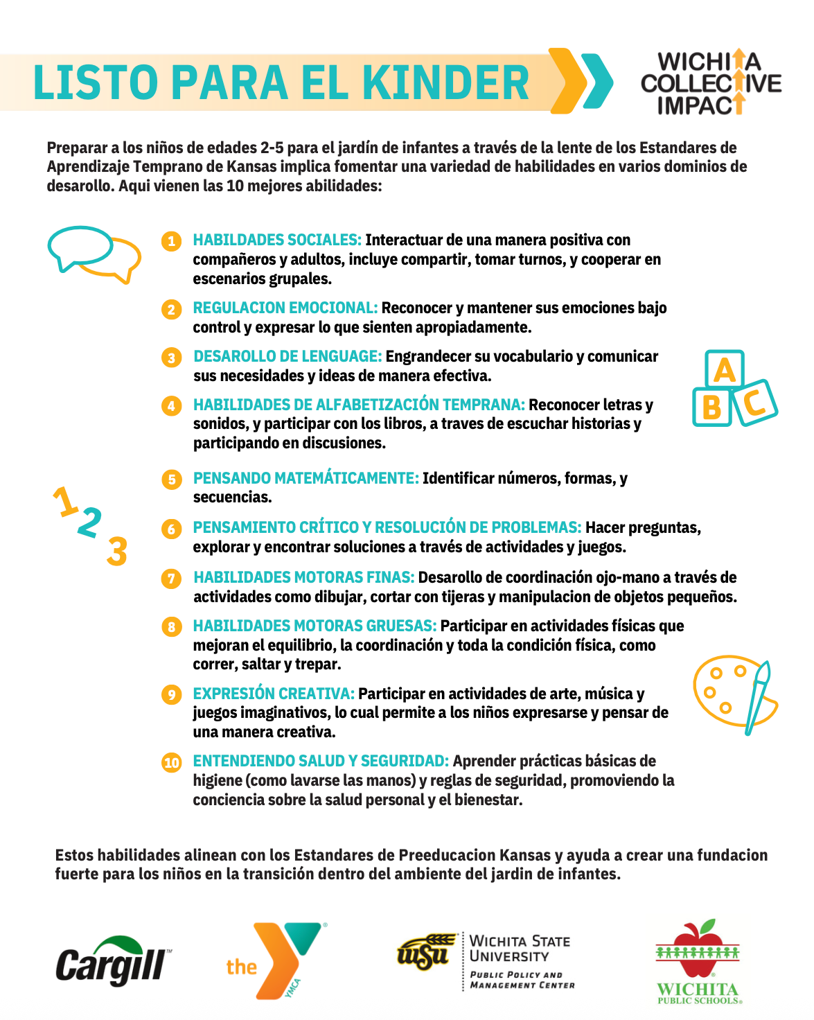 10 Steps for Kindergarten Readiness