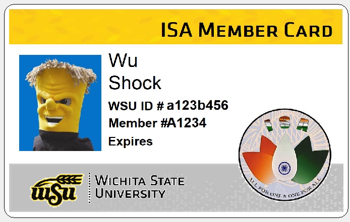 ISA Membership card example