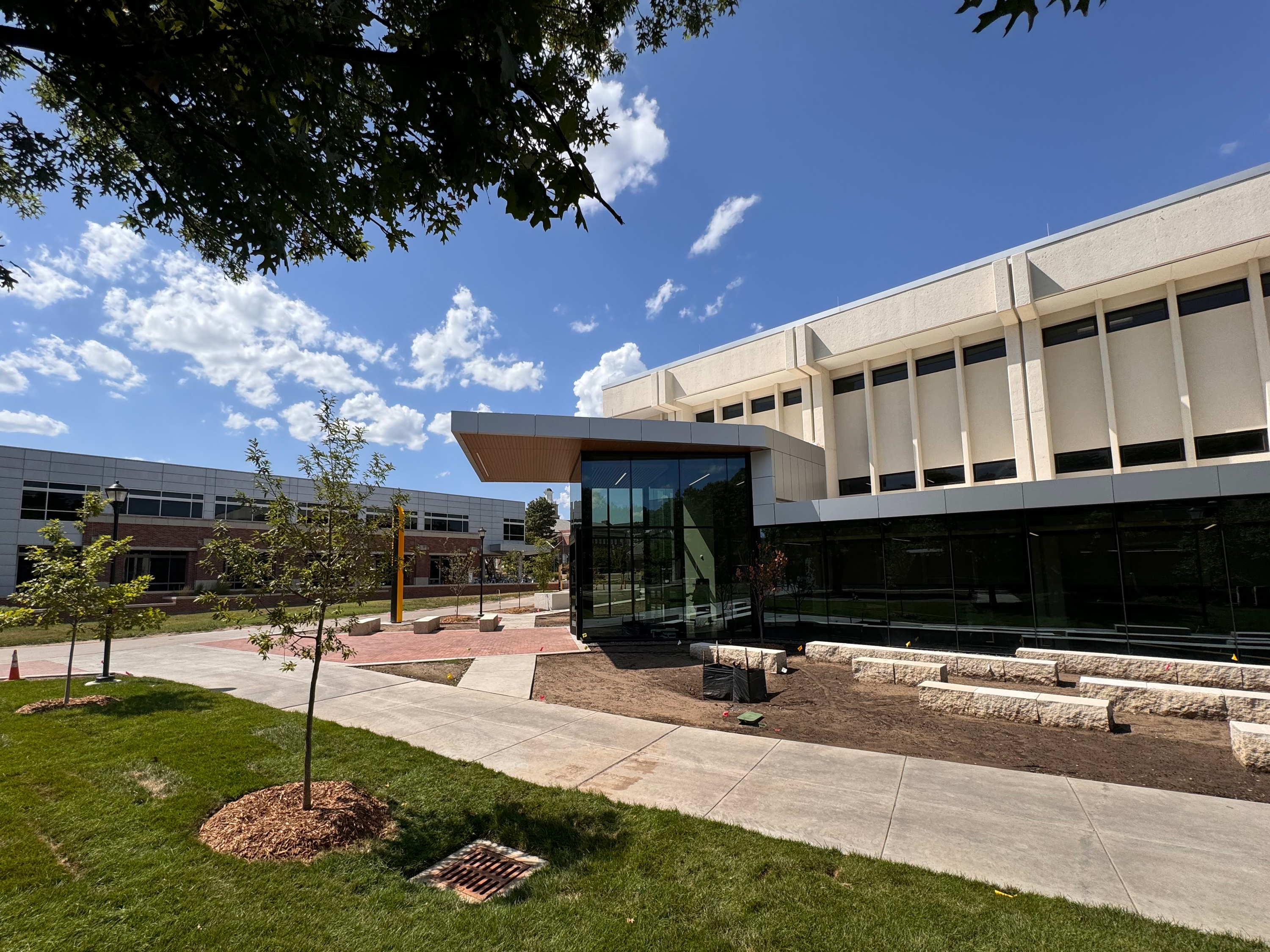 image of the outside of the shocker success center