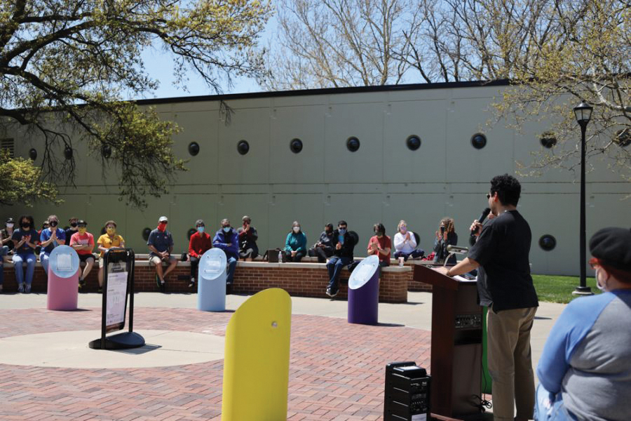 Belonging Plaza as seen at its launch