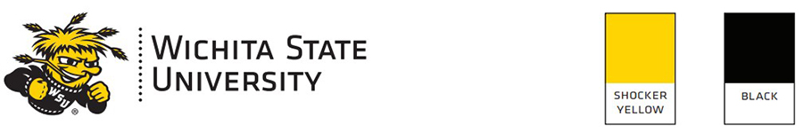 Two color WSU spirit mark.