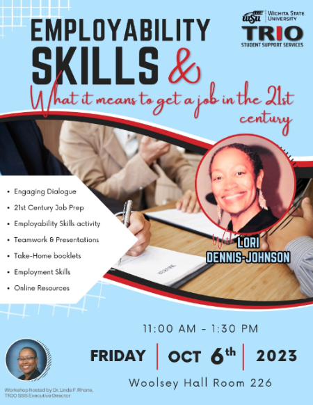 Employability Skills with Mrs. Lori Dennis-Johnson ,in Woolsey Hall room 226 , Friday, october 6th 2023