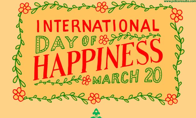 Decrative image for international day of happiness
