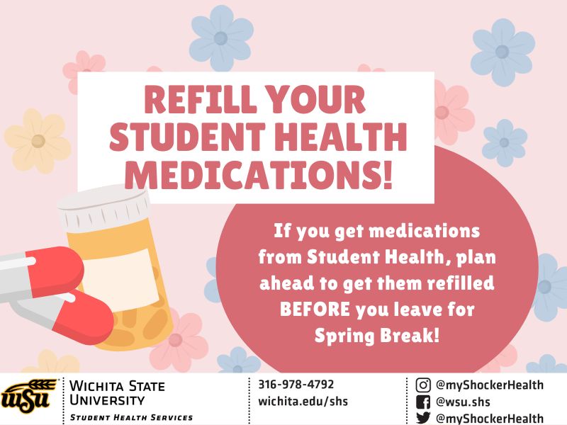 Medication Refill at Student Health Services Medication Refill at Student Health Services
