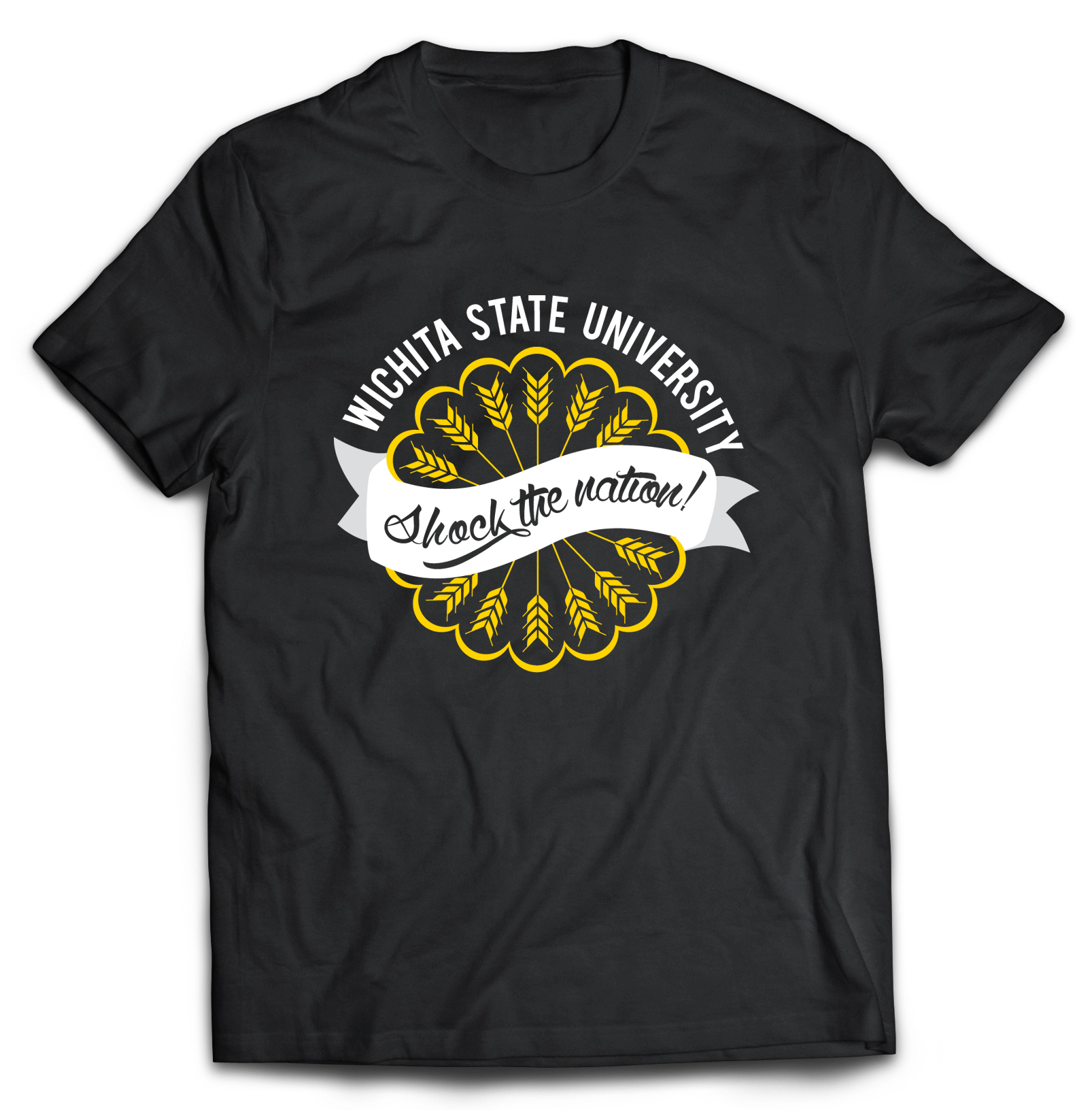 Photo of Tasha Wentling's "Shock the Nation" design.