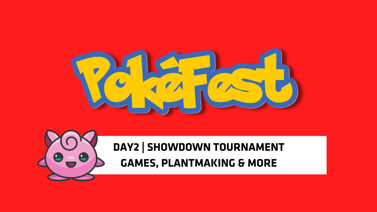 PokeFest Day 2 decorative banner graphic