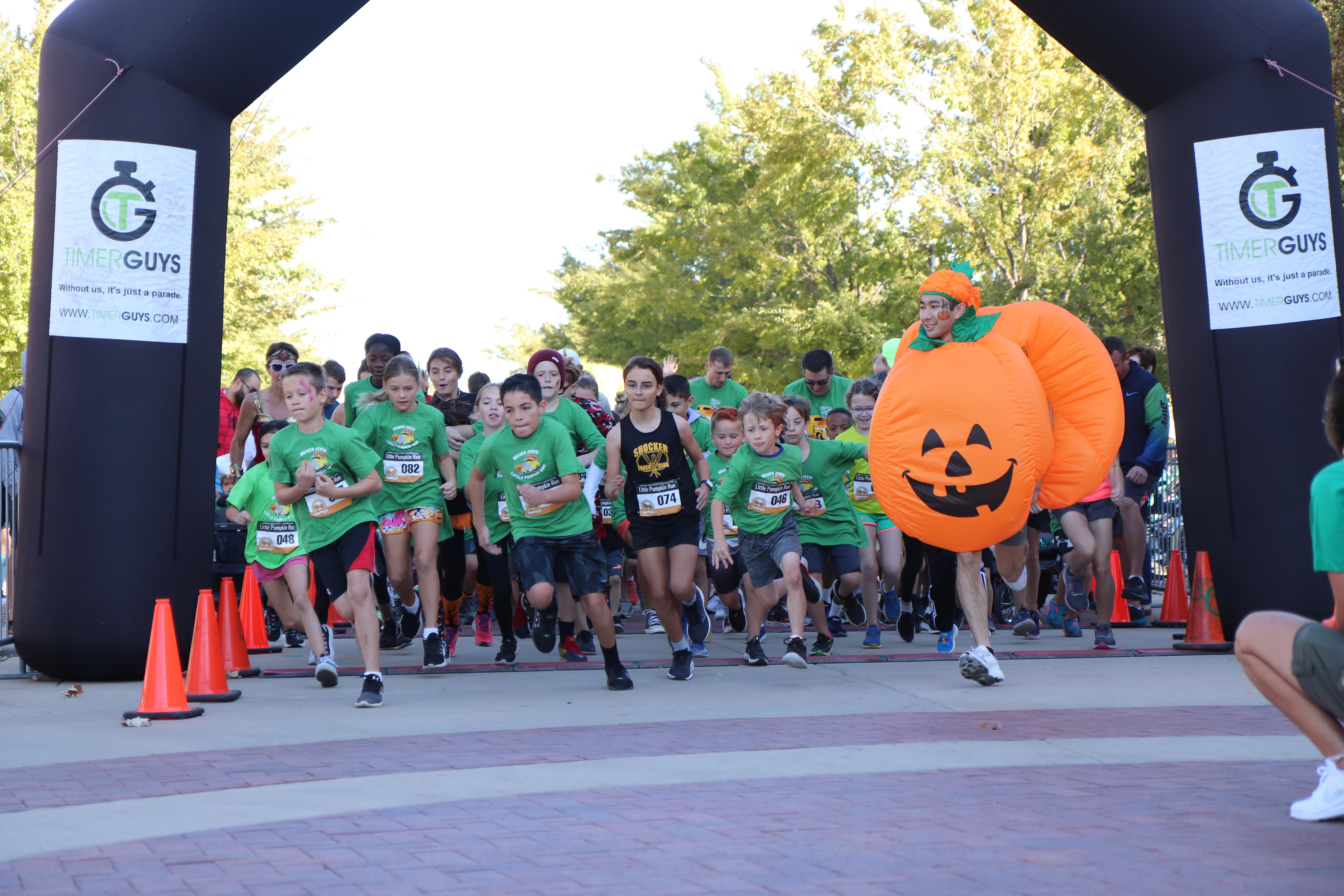 1k Pumpkin Run Start