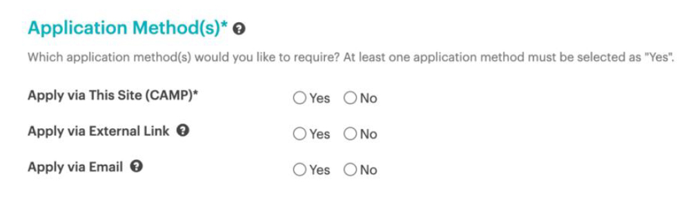 Application Methods Application Methods
