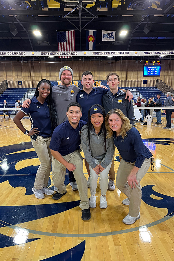 Daysha Bullocks with Raiders memorabilia