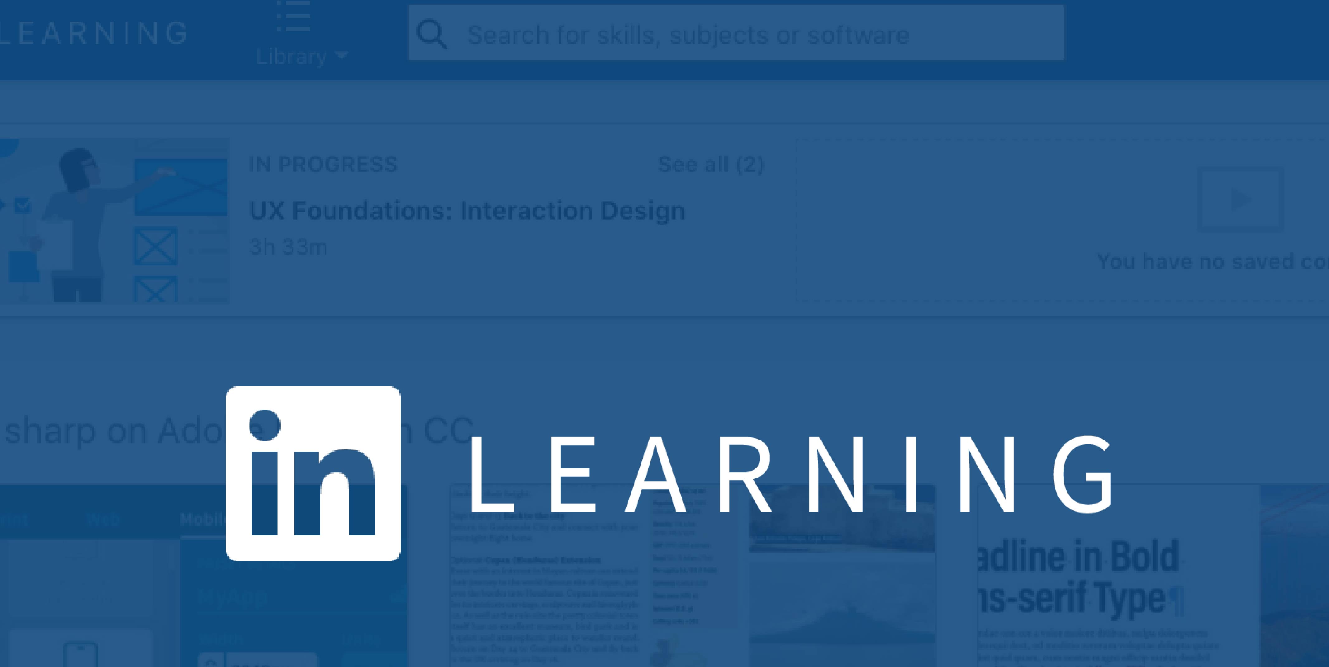 sign up for linkedin learning