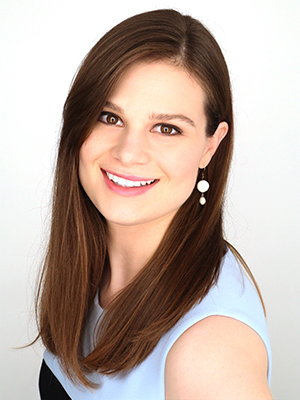 Professional headshot example of Melanie.