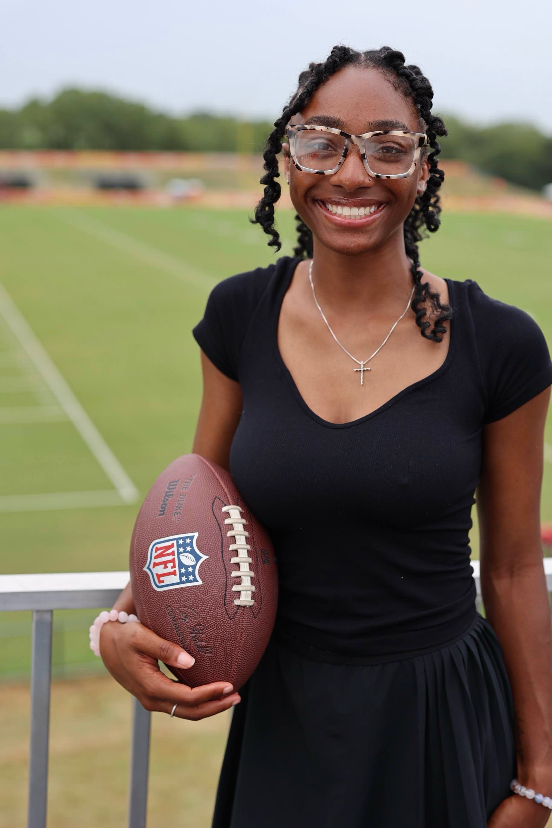 Ja'Nae McKelvy Ja'Nae McKelvy with football