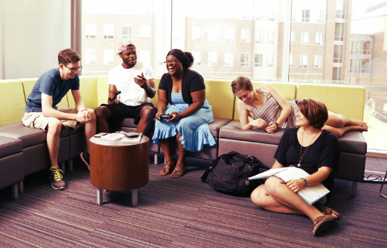 Shocker Hall lounge Shocker Hall lounge