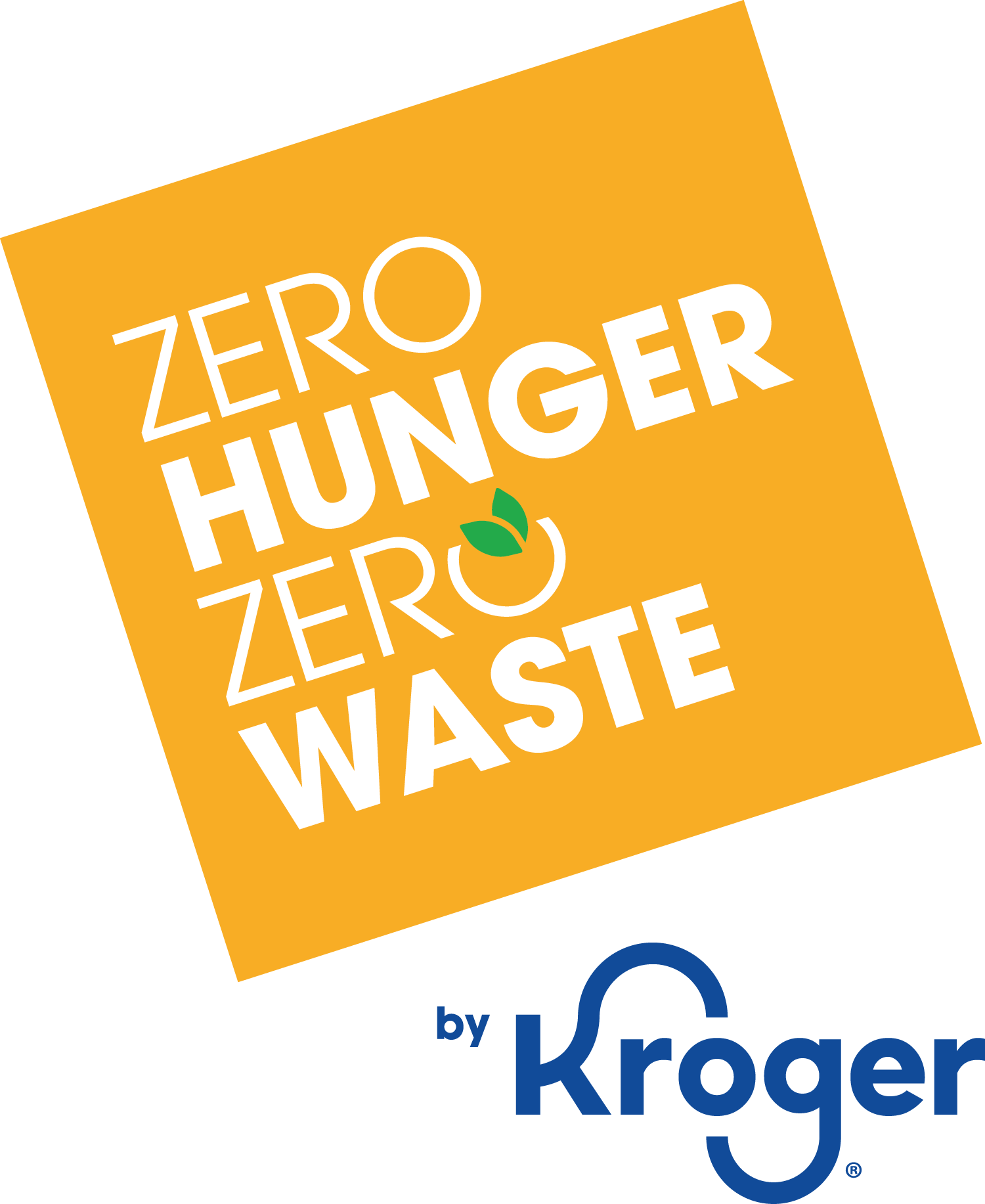 Zero Hunger Zero Waste Kroger Logo