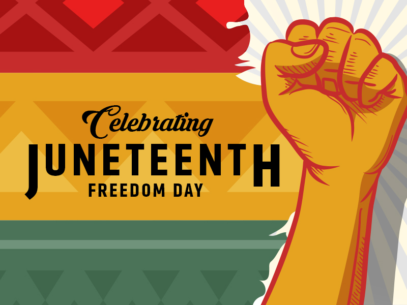 Celebrating Juneteenth. Freedom Day.